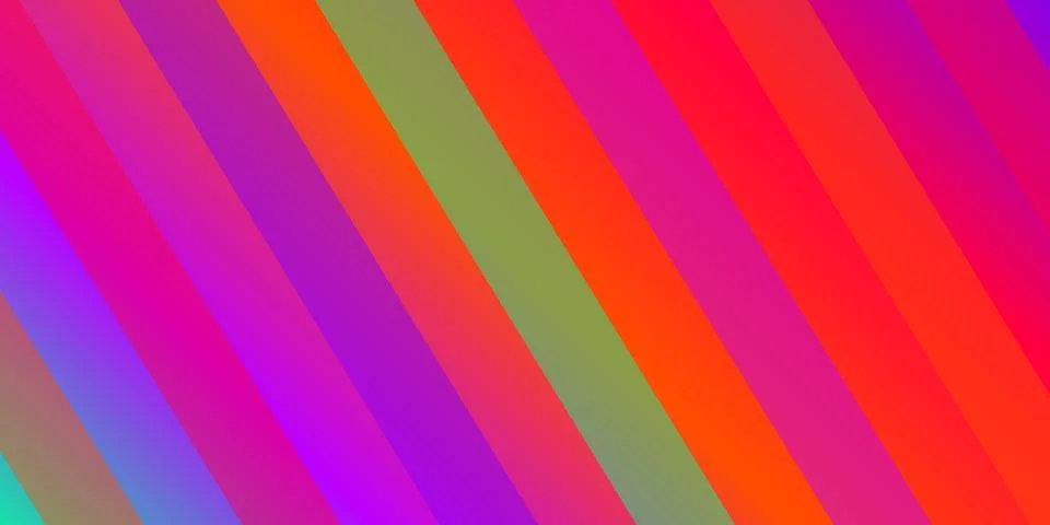 Abstract colorful diagonal stripes pattern background Stock Illustration