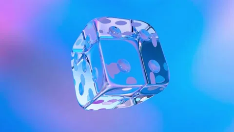 Abstract Colorful Dice Stock-Footage 152514992