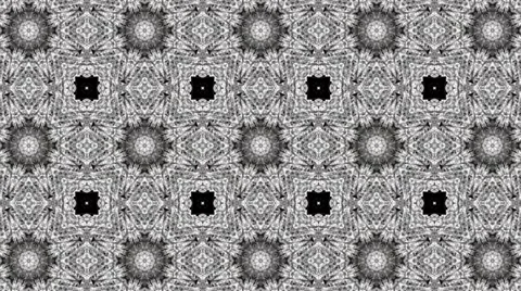 Abstract colorful digital kaleidoscopic loopable motion graphic background Stock Footage 68446639