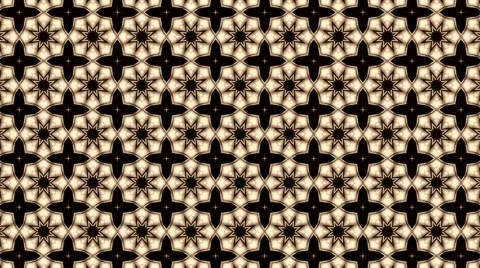 Abstract colorful digital kaleidoscopic loopable motion graphic background Stock Footage 68453790