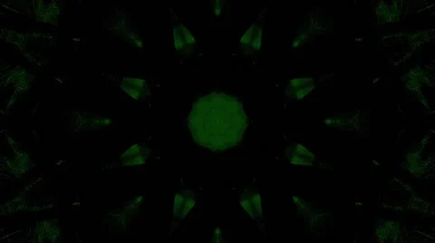 Abstract colorful digital kaleidoscopic loopable motion graphic background Stock Footage 68492867