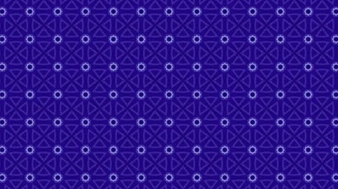 Abstract colorful digital kaleidoscopic loopable motion graphic background Stock Footage 68636168