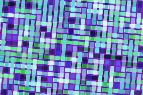 Abstract colorful digital maze pattern with vibrant lines Illustrazione stock