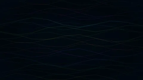 Abstract Colorful Digital Wave Background for Tech Presentation Video Loop Stock Footage 333799571