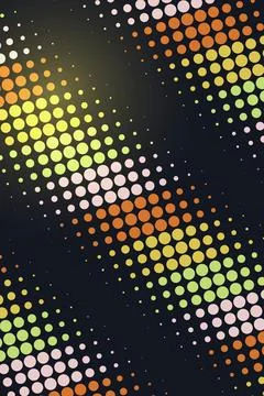 Abstract Colorful Dot Pattern Background Stock Photos
