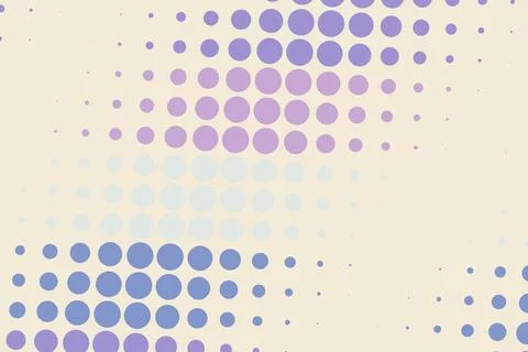 Abstract colorful dot pattern on beige background Stock Photos
