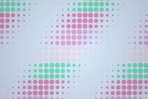 Abstract colorful dot pattern on light background Stock Photos