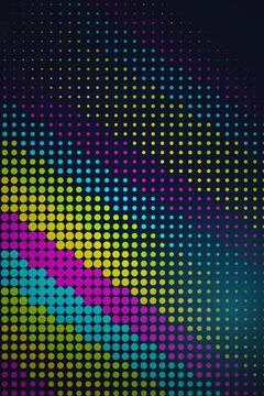 Abstract Colorful Dot Pattern Stock Photos