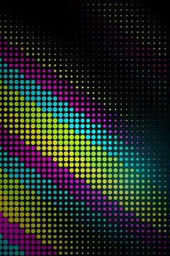 Abstract Colorful Dot Pattern Stock Photos