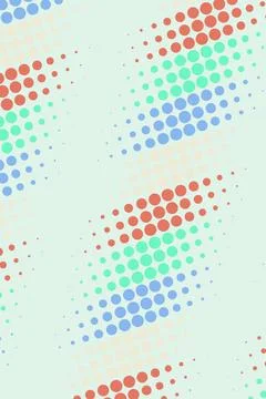 Abstract Colorful Dot Pattern Stock Photos