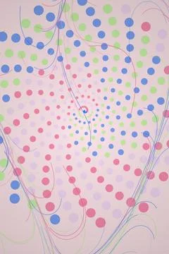 Abstract Colorful Dot Pattern Stock Photos