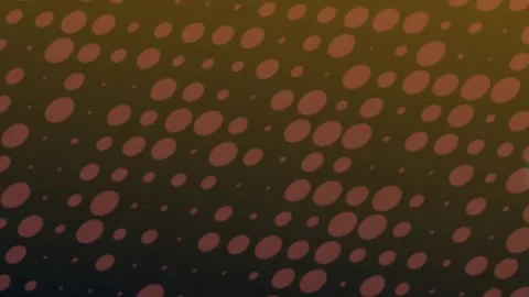 Abstract Colorful Dots Floating in Warm Light Setting Stock Footage 327605677