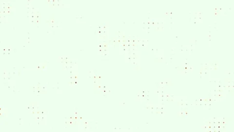 Abstract colorful dots gently drift across a clean, bright background Stock Footage 328831645