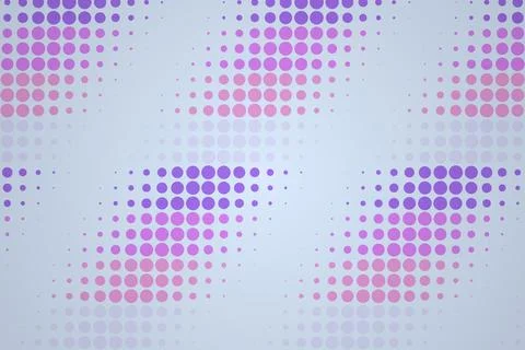 Abstract colorful dots pattern on light background Stock Photos