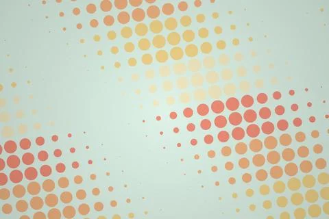 Abstract colorful dotted pattern on light background Stock Photos
