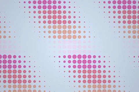 Abstract colorful dotted pattern on a light background Stock Photos