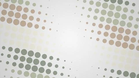 Abstract colorful dotted pattern with soft background Stock Illustration