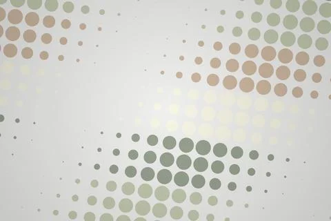 Abstract colorful dotted pattern with soft gradient background Stock Photos