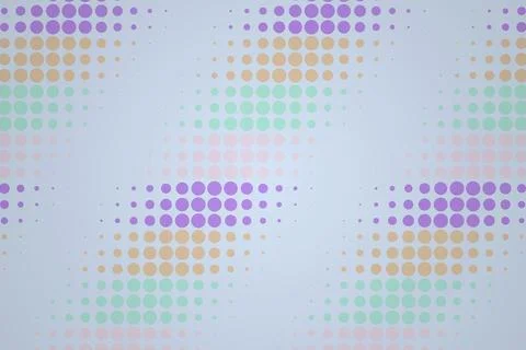 Abstract colorful dotted pattern with soft pastel tones Stock Photos