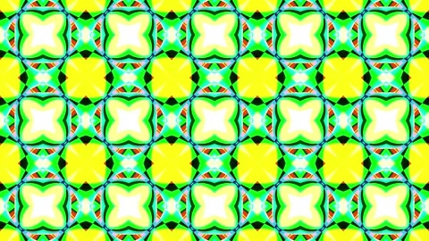 Abstract colorful Dynamic shapes, 2d animation kaleidoscope Graphic design Stock Footage 255633531