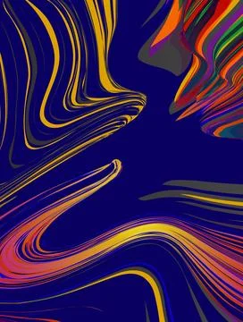 Abstract colorful dynamic shapes pattern background, perfect for modern des.. 스톡 일러스트