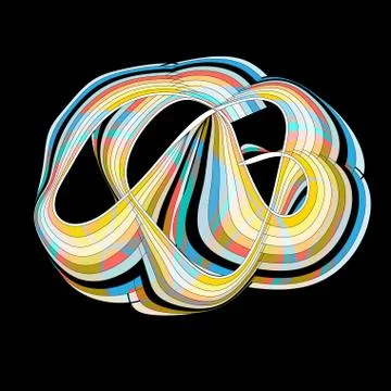 Abstract colorful element Stock Illustration