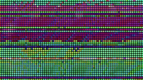 Abstract colorful elements. Dynamic grid damaged pixels. Stock Footage 162920292