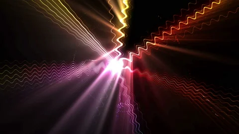 Abstract Colorful Flickering Background Stock Footage 223501812