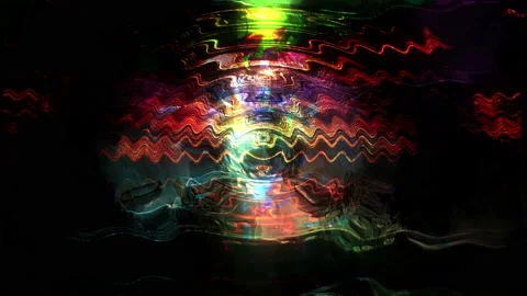 Abstract Colorful Flickering Background Stock Footage 223505205