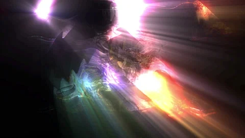 Abstract Colorful Flickering Background Stock Footage 223514088