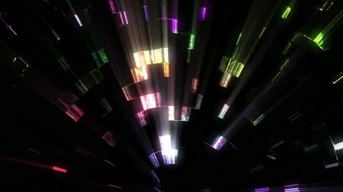 Abstract Colorful Flickering Background Stock Footage 223522827