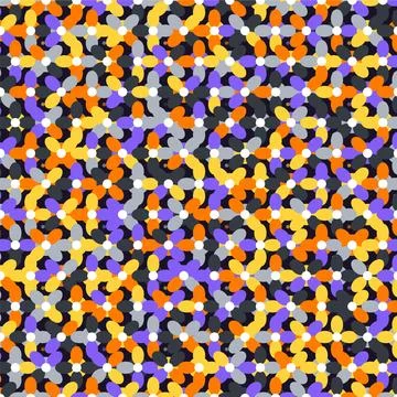 Abstract colorful flower pattern seamless background vector graphic design Stock Illustration