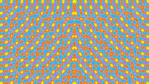 Abstract colorful flowing background pattern of bright mesmerizing wave lines Stock Footage 339776453