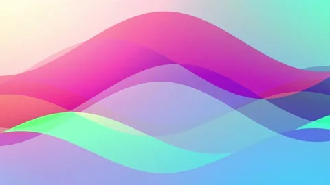 Abstract colorful flowing liquid waves abstract motion video.4k animation Stock Footage 168368129