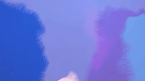 Abstract Colorful Flowing Paint Loop Stock Footage 194486153