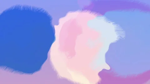 Abstract Colorful Flowing Paint Loop Stock Footage 194486888