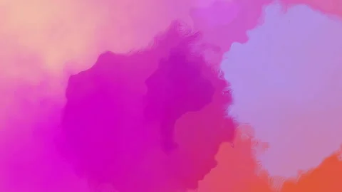 Abstract Colorful Flowing Paint Loop Stock Footage 194487874