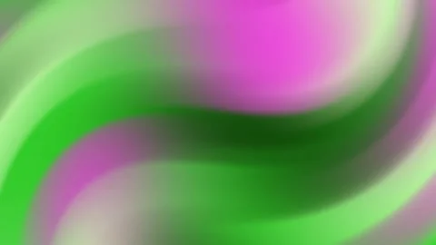 Abstract colorful flowing wave pattern with pink and green shades Stock Footage 315872003
