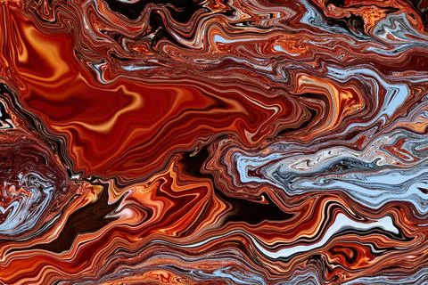 Abstract colorful fluid art pattern for background Illustrazione stock
