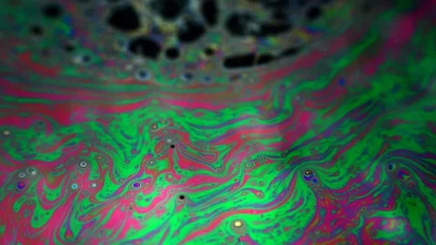 Abstract colorful fluid background of vibrant neon colors and patterns Vidéo 95482295