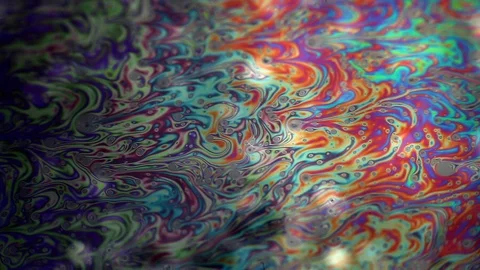 Abstract colorful fluid background of vibrant neon colors and patterns Vídeos de archivo 95487445