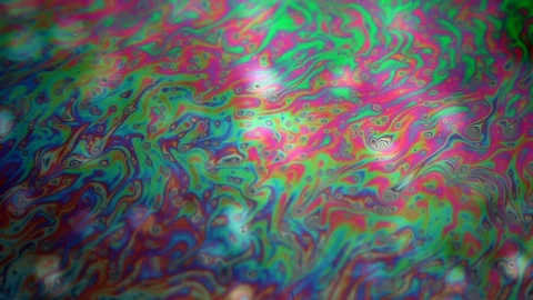 Abstract colorful fluid background of vibrant neon colors and patterns Stockbeeldmateriaal 95487920
