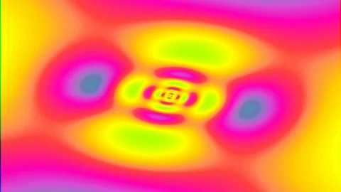 Abstract Colorful Fluid Dynamics Background Loop, Hypnotic Gradient Flow Stock Footage 336263882