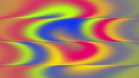 Abstract colorful fluid gradient background loop. 库存影片 337729719