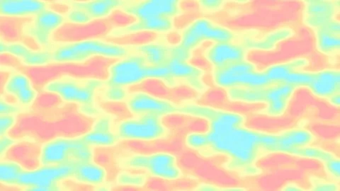 Abstract Colorful Fluid Motion in Soft Pastel Environment Stock Footage 328299181