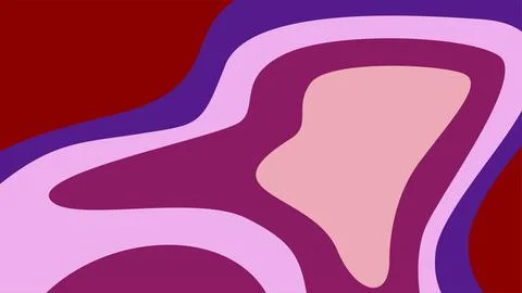 Abstract Colorful Fluid Shape Background Stock Illustration