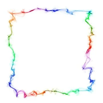 Abstract colorful frame Stock Illustration