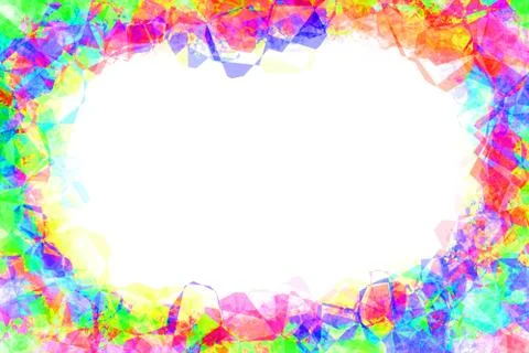 Abstract colorful frame Stock-Illustration