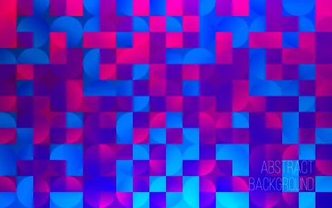 Abstract colorful geometric background. Backdrop for design. Colored squares Stock-Illustration