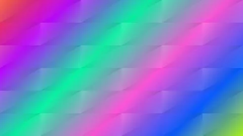 Abstract colorful geometric background with diagonal lines Stock Illustration